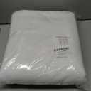 NICETOWN 100% Blackout Curtain Panels, Rod Pocket Window Curtains with Black Liner for Nursery, 84 inches Drop Cold and Full Light Blocking Draperies (White, 2 Pieces, 52 inches Wide Each Panel)