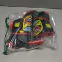 Girls Boys Winter Snow Boots Kids Waterproof Warm Boots Toddler Outdoor Shoes with Fur Lining (Racing)