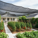 SUNNY GUARD 35-45% Sun Shade Cloth, 10 x 14 FT Black HDPE Mesh – Breathable Garden Shade Cover for Plants, Vegetables, Greenhouse, Patio, Chicken Coop & Dog Kennel