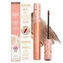 Grande Cosmetics GrandeBROW 2-in-1 Tinted Brow Gel + Brow Enhancing Serum (0.12 Fl Oz (Pack of 1), Medium)