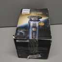 Philips Norelco Shaver i9000 Prestige Ultra Special Edition - Wet & Dry Electric Shaver, SenseIQ Pro Technology, Triple Lift & Cut System, 360 Rotating NanoTech Precision Blades, Model XP9406/93 (i9000 Prestige+UV Charge Case,QCP,Trimmer & Brush, Black)