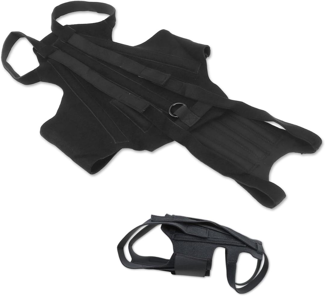 Dog Back Brace for IVDD, Arthritis, Slipped and Herniated Discs, Surgical Recovery and Rehabilitation, Helps Pain Relief