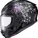 ScorpionEXO R430 Full Face Street Motorcycle Helmet with Bluetooth Ready Speaker Pockets DOT/SNELL Approved Manitou (Black - X-Large)
