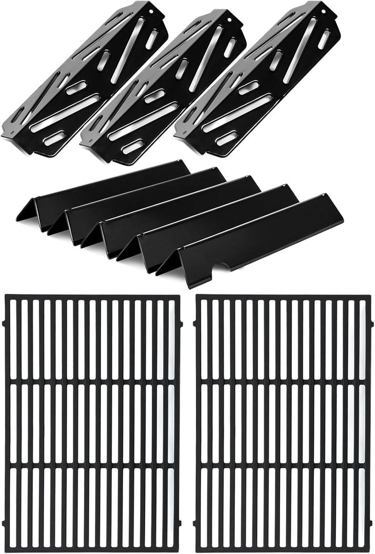 Genesis II Grill Parts for Weber Genesis II E-310 II GS4 E-315 E-335 Parts LX E-340 S-340 66095 Grill Grates Replacement 66032 Genesis 2 Flavorizer Bars 66040 Heat Deflector E-325S 300 Series Parts