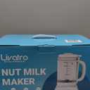 50.73oz Nut Milk Maker Machine: 12-in-1 Automatic Soy Milk Maker with Detachable Design, Homemade Juice,Almond,Oat Milks for Plant-Based Milks, 24H Delay Start/Keep Warm/Auto-Clean/Safety Lock