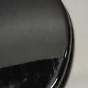 Angel Shield Toilet Seat with Zinc Alloy Hinges Quiet-Close Quick-Release Wood Molded UV Lid Easy Clean(Round,Black)
