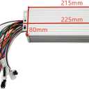 Brushless Controller 48V 60V 64V 1000W Maximum Current 40A Aluminium Alloy for Electric Bicycle Scooter E-Scooter E-Bike