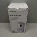 Air Purifiers for Home Large Room up to 1650 ft, WESTHEY H13 True HEPA Air Purifier for Bedroom with Night Light, Air Quality Monitor, Fragrance Sponge, Air Cleaner for Wildfire Smoke Dander Dust (White)