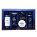 Fathers Day Gifts for Men Dad Care Package Self Care Kit, 5 Pcs Cedarwood & Amber Fragrance Spa Gifts for Man, Fathers Day Gifts, Travel Kit For Men,Mens Travel,Christmas Gift for Women