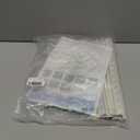 RYB HOME Room Divider Curtain Set with Ceiling Track, Privacy Blackout Curtain for Bedroom/Living Room/Basement/Patio/Sliding Glass Door Thermal Insulated, W100 x L84 in, Black, 1 Panel