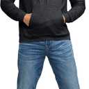 Hanes EcoSmart Hoodie, Midweight Fleece, Pullover Hooded Sweatshirt for Men (Gray, M)