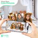 Cuddle Club Fleece Baby Bunting Bodysuit with Hood, Convertible Mittens & Booties, Car Seat Friendly, Soft & Warm, Easy Zip (2T, Bear - Black & Brown (2 Pack))