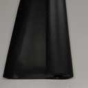 Kitchen Shelf Liner Drawer Liners, Non-Adhesive Refrigerator Liners Waterproof Fridge Mats with Strong Durable Kitchen Cabinets Mat for Drawers, Shelves, Pantry Black