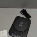 Sourdough Starter Warmer Mat - 24H Timer - Precise 1°F Thermostat Control (70-100°F) - Smart Memory Warming On/ Off - Fits Jars Up to 40oz - Perfect for Home Baking (Black)