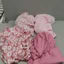 The Peanutshell 4-Pack Fitted Crib Sheet Set - Super Soft & Breathable Baby Girl Crib Sheets, Nursery Decor, Fit for Standard Mattress Cover- Daisy