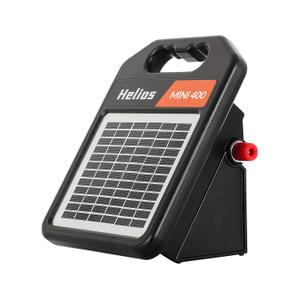 MINI400 20 Miles Solar Electric Fence Charger with Day/Night Mode 0.3J Output Energy Electric Fence Energizer (MINI400-Rear switch)