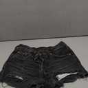 Levi's Women's 501 Original Shorts (27, Lunar Black - Black)