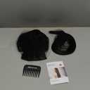 REECHO Multi-Length 20" 22" 24" Long Straight Synthetic 4 PCS Set Thick Clip in on Hair Extensions Natural Black