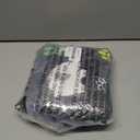 Rezutan Small Dog Blankets 1 Pack for Pet Cat Soft Fuzzy Washable Puppy Blankets, Reversible Elephant & Paw Print Suitable for Dog Kennels & Beds, Sofas Gifts Puppy Essentials, 24x20 inch (Grey/Blue/Yellow)