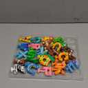 26 Pcs Alphabet Bath Toys for Toddlers , Educational Suction Bath Toys with Animal Letters, Montessori Sensory Toy for Kids 3-12, No Hole Food-Grade Silicone Toys for Autism/ADD/ADHD