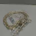 BrizLabs Valentine Fairy String Lights, 33ft 100 LED Color Changing Christmas Fairy Lights with Remote Timer, USB Pink White Fairy Light Music Sync RGB Twinkle Light for Xmas Halloween Party Wedding