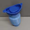 Pee Bottles for Men, Adjustable Emergency Urinal, Car Pee Bottle for Men and Women, Portable Toilet for Car, Shrinkable Personal Mobile Toilet,Urine Bottle (Blue)