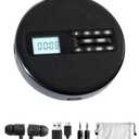 CD Player Portable with Speakers  Rechargeable Personal CD Player for Car and Home, Small Fabric Music Player with Backlit Display, AntiSkip, AUX/USB Port  Ideal for Audiobooks & Gifts