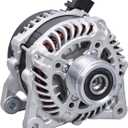 23100-6CA0A Alternator Compatible with Nissan Altima 2019-2022 L4 2.5L, 120Amp 12V 6-Groove Pulley Clockwise, Replace# 11893, A005TE0381ZX, 231006CA0A