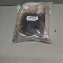 Highlight Blonde Layered Wigs with Bangs 14 Inch Short Ombre Blonde Balayage Glueless Ready-to-Go Straight Synthetic Bob Wigs for Women, Realistic Scalp Dark Roots, Daily, Cosplay Use