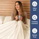 Queen Size 4 Piece Sheet Set - Comfy Breathable & Cooling Sheets - Hotel Luxury Bed Sheets for Women and Men - Deep Pockets, Easy-Fit, Soft and Wrinkle Free Sheets - Off White Oeko-Tex Bed Sheet Set