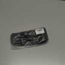 Della Gao Small Pencil Case Pencil Pouch (Black Sewing)