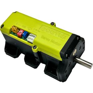 DOCYKE 550kg High Torque RC Servo, 2 in 1 Servo and Motor 16V~24V High Voltage Full Metal Gear Digital Servo