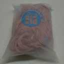 BERON 14 Inches Pink Wig for Women Girls Short Curly Synthetic Wig with Bangs Lovely Pink