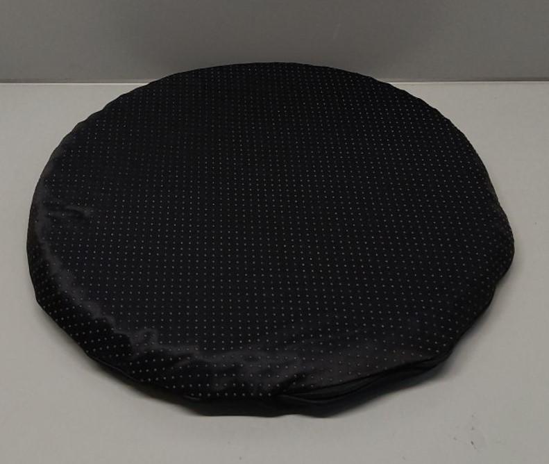 Black Stool Seat Cushion (15in)