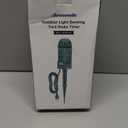 DEWENWILS Outdoor Power Strip Timer with Photocell, Weatherproof Countdown Light Control, 6 Outlets 10ft Cord Dusk to Dawn Outdoor Timer for Lights, Yard, 1875W/15A UL Listed