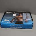 Ally Peaks Pull Up Bar for Doorway | Thickened Steel Max Limit 440 lbs Upper Body Fitness Workout Bar| Multi-Grip Strength for Doorway | Indoor Chin-Up Bar Fitness Trainer for Home Gym Portable (silver2)