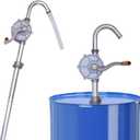 LYCARESUN 15 to 55 Gallon Drum Pump, Upgraded All-Aluminum Oil Transfer Barrel Pump, Hand Fuel Pumps for Diesel, Kerosene, Hydraulic Fluid