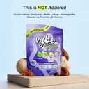 Vybe Daily Nootropic Gummies  8-in-1 Mushroom & Adaptogen Brain Supplement for Focus, Energy, and Mood with Lion's Mane, Cordyceps, Reishi, Chaga, Ashwagandha (Blueberry, 60-Count)