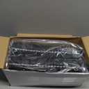 Nitial 80 Pcs Plastic Cups for Party 16 oz Plastic Stadium Cups Bulk Blank Reusable Drink Tumblers Large Drinking Cup for Wine, Coffee, Beer, Water Picnics Party Supplies (Black)