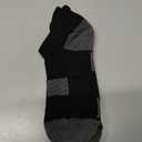 Mosithings 8 Pairs Running Ankle Socks For Men, Black Mixed, L