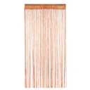 String Curtain Panel Spaghetti Tassel Curtain 6 Fr Orange