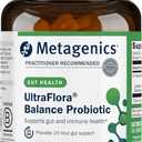 Metagenics UltraFlora Balance Probiotic - Shelf-Stable Daily Gut Health Supplement for Digestive & Immune Support* - Non-GMO & Gluten-Free - 30 Capsules (30 Count (Pack of 1))