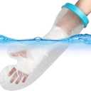 UpGoing Cast Covers for Shower Arm Adult Waterproof Cast Cover Shower Protector Bag for Wound Arm, Hands, Wrists, Elbow, Finger to Keep Wounds Dry, Reusable Durable
