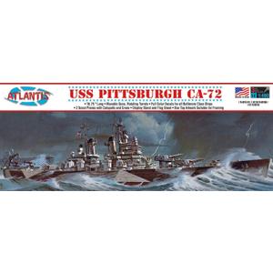Plastic Model Kit - USS Pittsburgh Ca-72 Heavy Cruiser