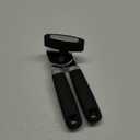 KitchenAid Classic Multifunction Can Opener and Bottle Opener Easy to Use, Razor Sharp Stainless Steel Cutting Wheel, Soft Ergonomic Handles, Black