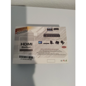 5 Port HDR HDMI Audio Extractor TV HDMI ARC EDID HDMIx5 DCx1 4K/60Hz HDCP 2.2