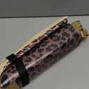 PerKoop 4 Pcs Extra Large Leopard Gift Bags 20 x 16 Inch Jumbo Bag Reusable Non Woven Gift Bags for Jungle Party Favor