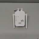 WiFi Extender, 300Mbps Wi-Fi Signal Booster Amplifier for Home Cover Up to 120sq.ft WiFi 2.4GHz Dual Band Wireless Repeater, 4 Antennas 360° WiFi Amplifier, WiFi Range Extender with Ethernet