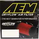 AEM 21-2073DK DryFlow Filter, Red