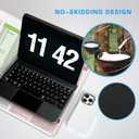 Excel Cheat Sheet Desk Pad, 31.5"x11.8", Waterproof Extra Large Excel Shortcut Mat with Stitched Edges, Anti-Slip Excel Mouse Pad for Office Desk, MS Excel/Word Shortcuts (White Shortcut Key B)